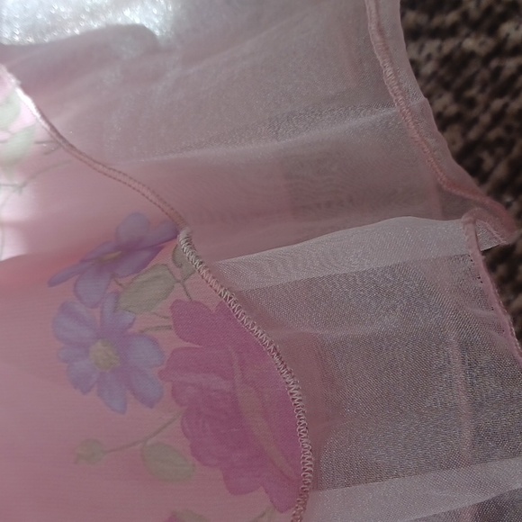 4/$60 Pink Dainty Floral Baby/Toddler Dress - Fits Like Size 18 Months - Picture 8 of 9